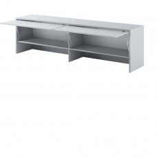 Plaukts virs gultas BED CONCEPT BC-09, balts glancēts